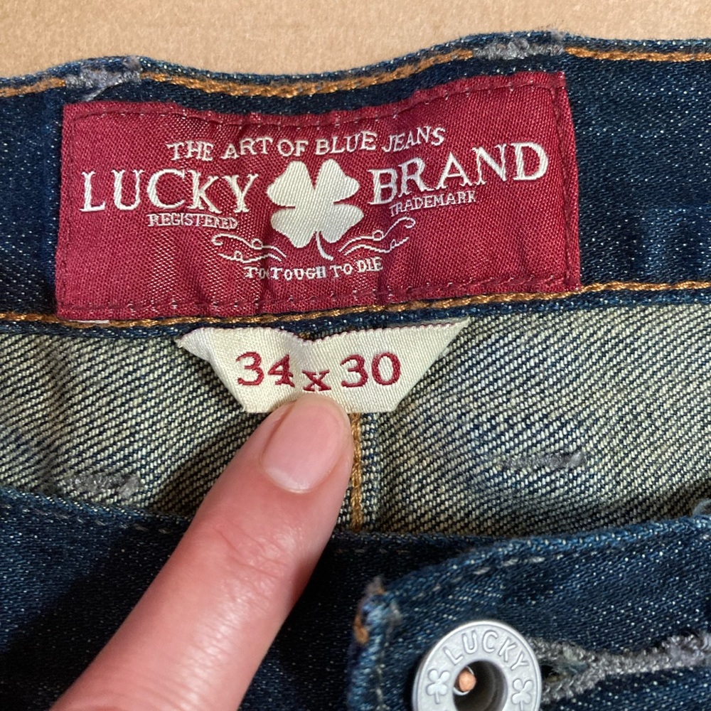 Lucky Brand 361 Vintage Straight Jeans size 34 x 30 - Picture 13 of 15